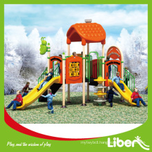 Hot Selling Plastic Outdoor playground Recreation equipment for Children Care Center Early Child Series LE-MN003